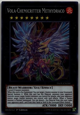 Vola-Chemicritter Methydraco Super Rare Invasion: Vengeance INOV-EN050 LP