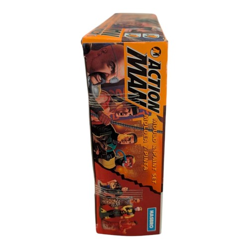 VERY RARE 1997 ACTION MAN MOLDS MAL SET NINJA DR X AQUA POLICE HASBRO NEW MIB ! - Picture 4 of 6