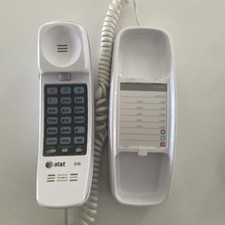 Vintage Beige Trimline Telephone, Desk or Wall Mount