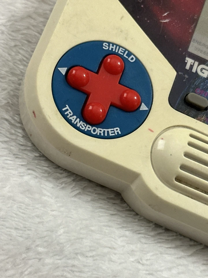 1988 Tiger Electronics Star Trek The Next Generation Hand Held Game NOT TESTED - Image 2 of 4