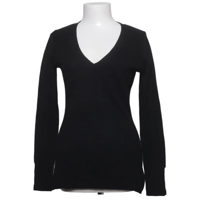 Soft Goat, Pullover, Größe: S, Schwarz, Kaschmir, Einfarbig, Feinstrick #4Rm