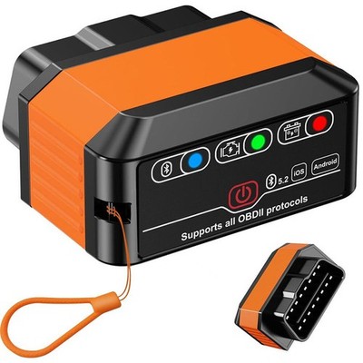 ELM327 OBD2 BT Scanner,OBD2 Diagnosegerät Scanner Adapter Android Windows