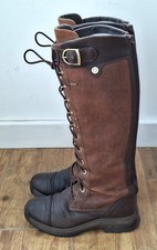 Ariat Women's Berwick Max Waterproof Country Boot in Ebony Brown Size UK 6.5
