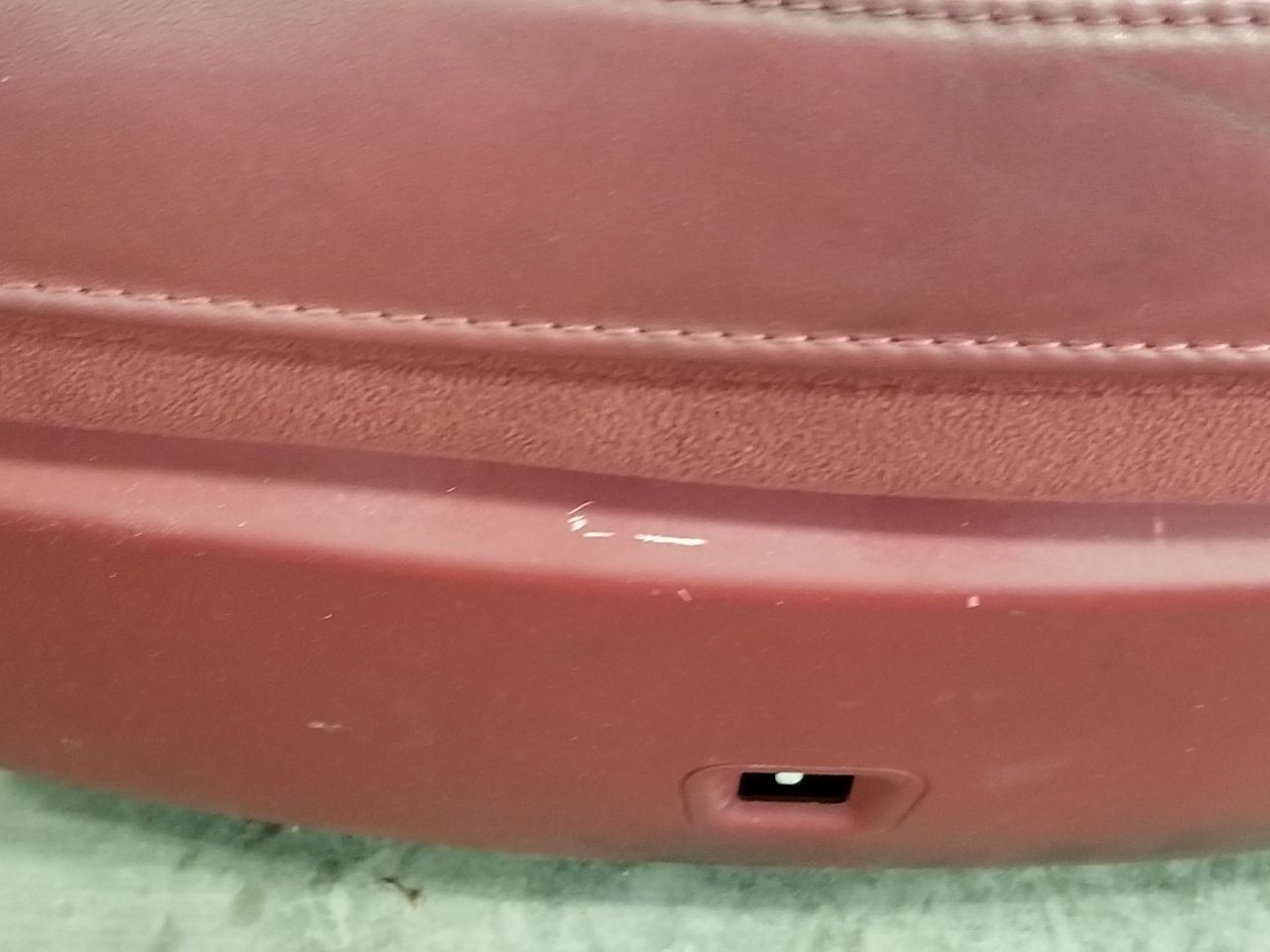 14 2014 MASERATI GHIBLI SQ4 FRONT BUCKET SEAT RED LEATHER LEFT DRIVER SEE IMAGES