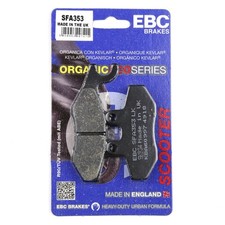 PIAGGIO MP3 400ie Touring/LT 11-12 EBC SFA353 Organic Scooter Brake Pads Rear