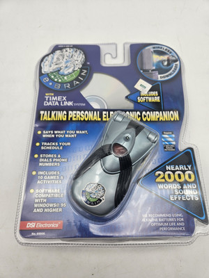 E Brain Timex Data Link System Talking Personal Electronic Companian Toy NIP