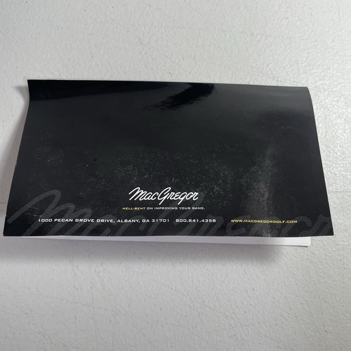MacGregor DCT Blade Putter Face Replacement Insert FaceOff With Toolkit Bobby - Foto 7 di 9