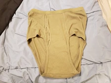 Army Green Military Issued Briefs Size 42 NEW Combed Cotton