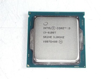 Lot of 2 Intel Core i3-6100T 3.2 GHz LGA 1151 Desktop CPU Processor SR2HE