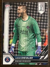 2025-26 UEFA UCL Topps NOW #5 Lucas Chevalier Paris Saint-Germain