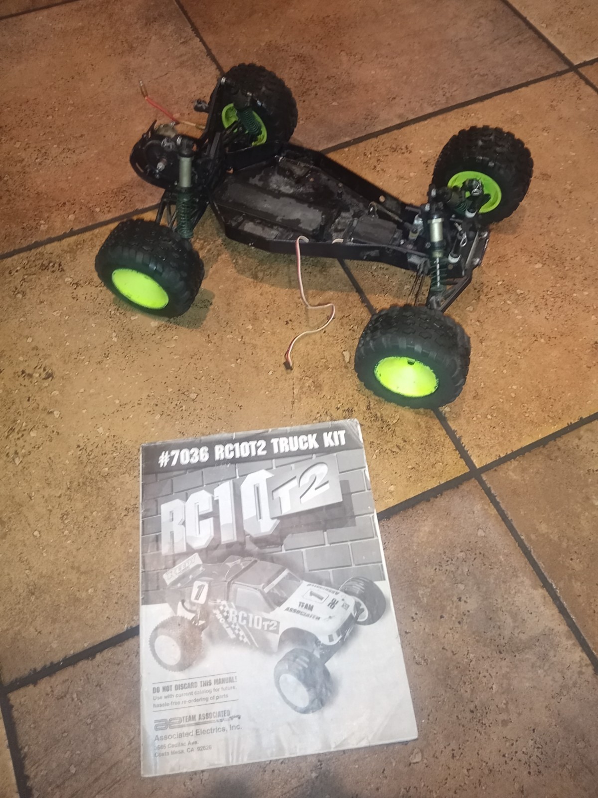 Team Associated RC10T2 Kit# 7036 MIP CVDs Ball Bearings,Teflon Shock TSpec Motor