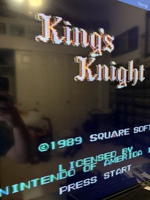 King's Knight (Nintendo Entertainment System, 1989) NES Cartridge Only Tested