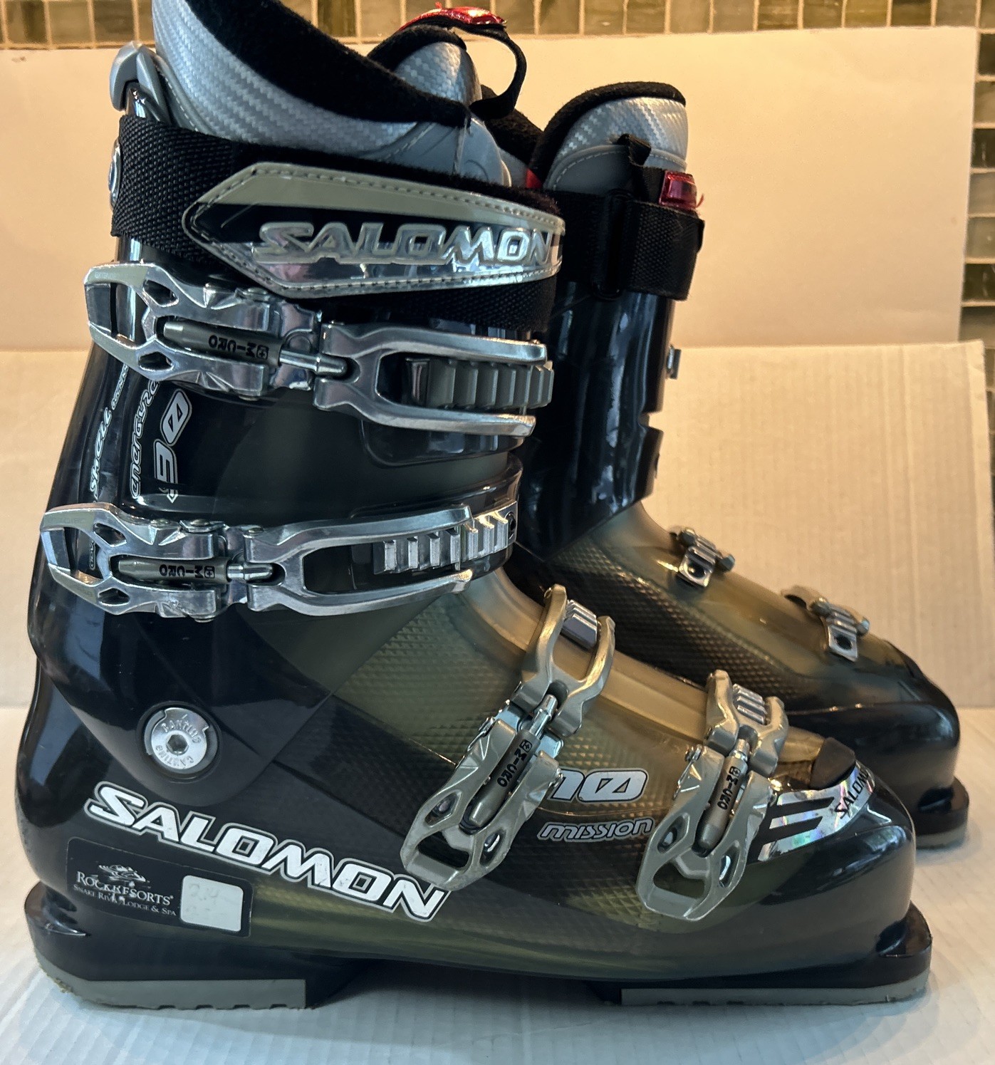 STIVALI DA SCI downhill SALOMON "Mission 10" misura 28 28 5