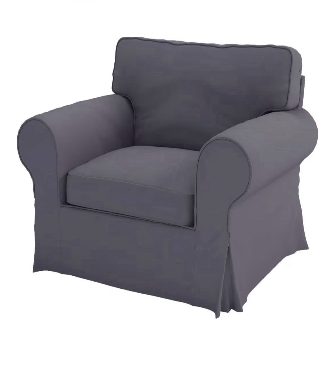 Cover Replacement Compatible IKEA Ektorp Armchair, Seam Tear