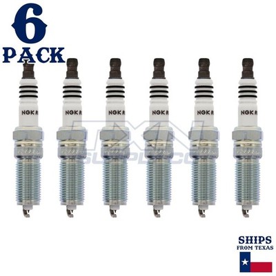 6 Pack NGK Ruthenium HX Spark Plugs 2015-2019 for Ford Transit-150 V6 3.5L