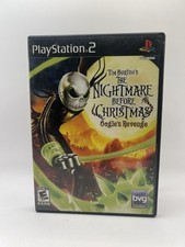 TIM BURTON'S THE NIGHTMARE BEFORE CHRISTMAS OOGIE'S REVENGE PS2 GAME