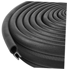 Automotive Door Weather Stripping Car Rubber Edge Trim Seal Strip Gasket 40Ft