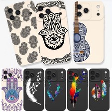 Delicate Retro Vintage Cover Silicone Phone Case For iPhone Air 15 13 Mini 16 17