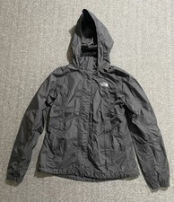 North Face Jacket Women Black Dryvent Outdoors Hiking Rain Coat Camping Size M