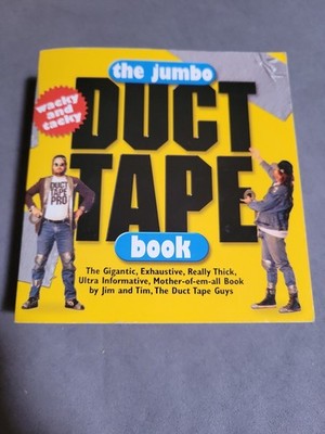 Jumbo Duct Tape Book by Tim Nyberg and Jim Berg (2000, Trade Paperback)
