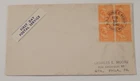 USS George E. Badger (AVD 3) first day postal service February 10 1940