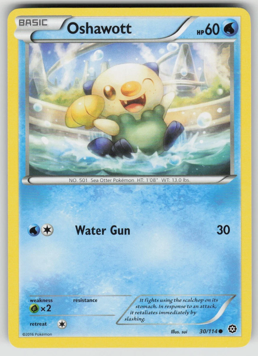 oshawott pokemon card holographic Oshawott Pokémon TCG Cards for sale