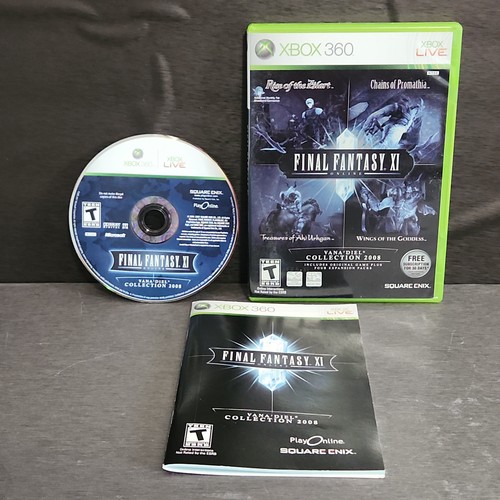 Final Fantasy XI 11 Xbox 360 Vanadiel Collection 2008 Game CIB