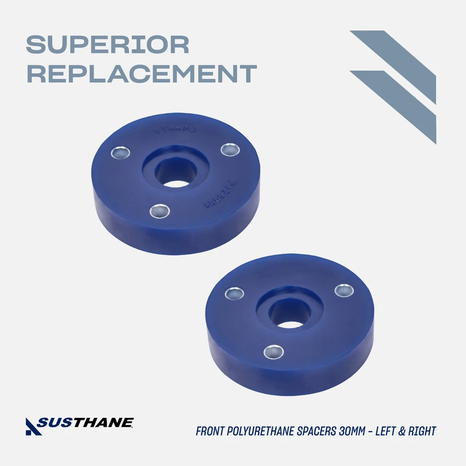 AUTOACER - Kit de elevación niveladora delantera y trasera de 16 piezas 30 mm en PU para Land Rover LR3 LR4 Foto 3 de 4