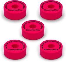 Red Chromatics Foam Cymbal Pad Set – High-Density Memory Washers 40/15mm 