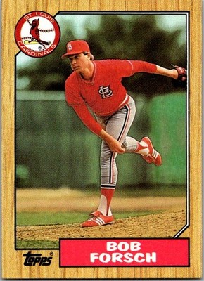 1987 Topps #257 Bob Forsch