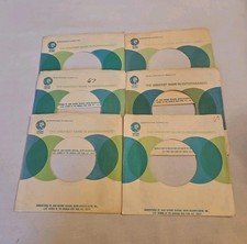 45 RPM 7" RECORD SLEEVES CO. SLEEVE 6 PACK SEE PHOTOS MGM Records SLV329