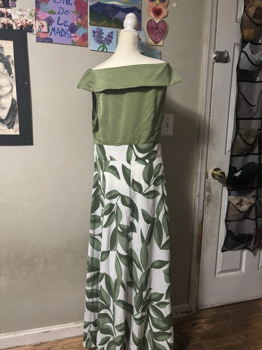 chinese dress ladies CONNIE OLIVE OFF-THE-SHOULDER DRAPED MAXI DRESS | CULT MIA