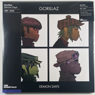 Gorillaz - Demon Days 2LP 2024 VMP Repress Red Vinyl Half-Speed