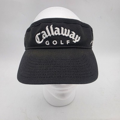 New Era Callaway Golf PGA Tour Visor FT Fusion Technology Hat Black & White Cap