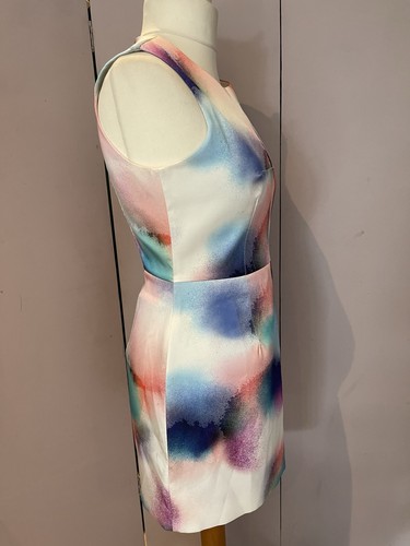 French Connection Soft Spray Sleeveless Dress UK12 RRP £150 NWT B7 - Picture 7 of 13