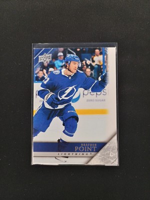 2020-21 Upper Deck Extended Series Hockey Brayden Point T-60 Lightning