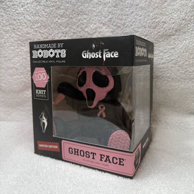 Handmade By Robots GhostFace Breast Cancer Limited Edition  (DAMAGED BOX)