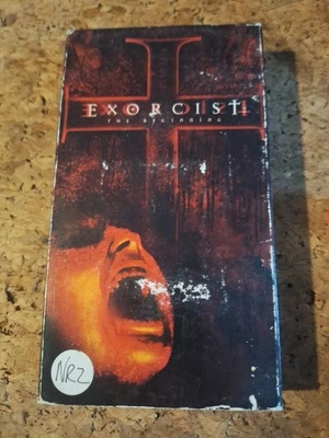 Exorcist The Beginning- VHS. Horror. Rental. Tested. Works Great!! - Image 1 of 3
