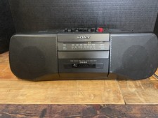 SONY CFS-B15 AM/FM Cassette Boombox Radio WORKS