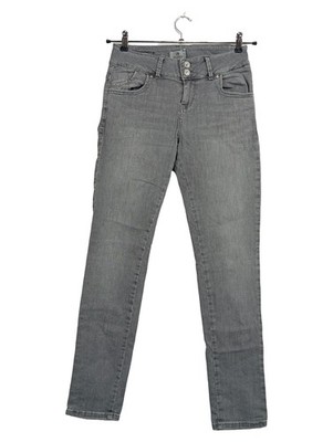 LTB Blue Addicted Jeans Straight Leg Damen W28 Grau