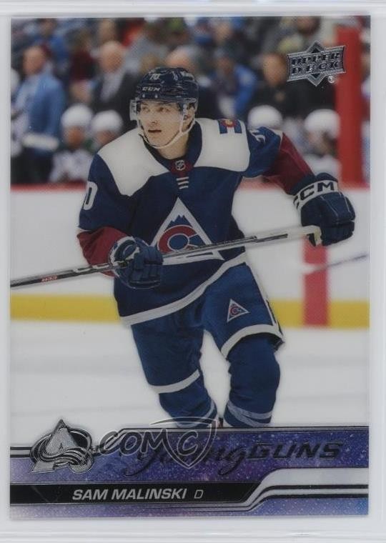 2023 Upper Deck Extended Series Young Guns Clear Cut Sam Malinski #716 Rookie RC