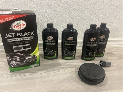 Turtle Wax T-3KT Jet Black Box Finish Kit Hides Micro Scratches & Swirls NEW
