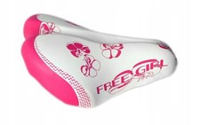 Sella bici bambino Junior Fly bambino/ragazzo rosa/bianco