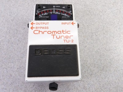 BOSS TU-2 chromatic tuner guitar pedal  #2