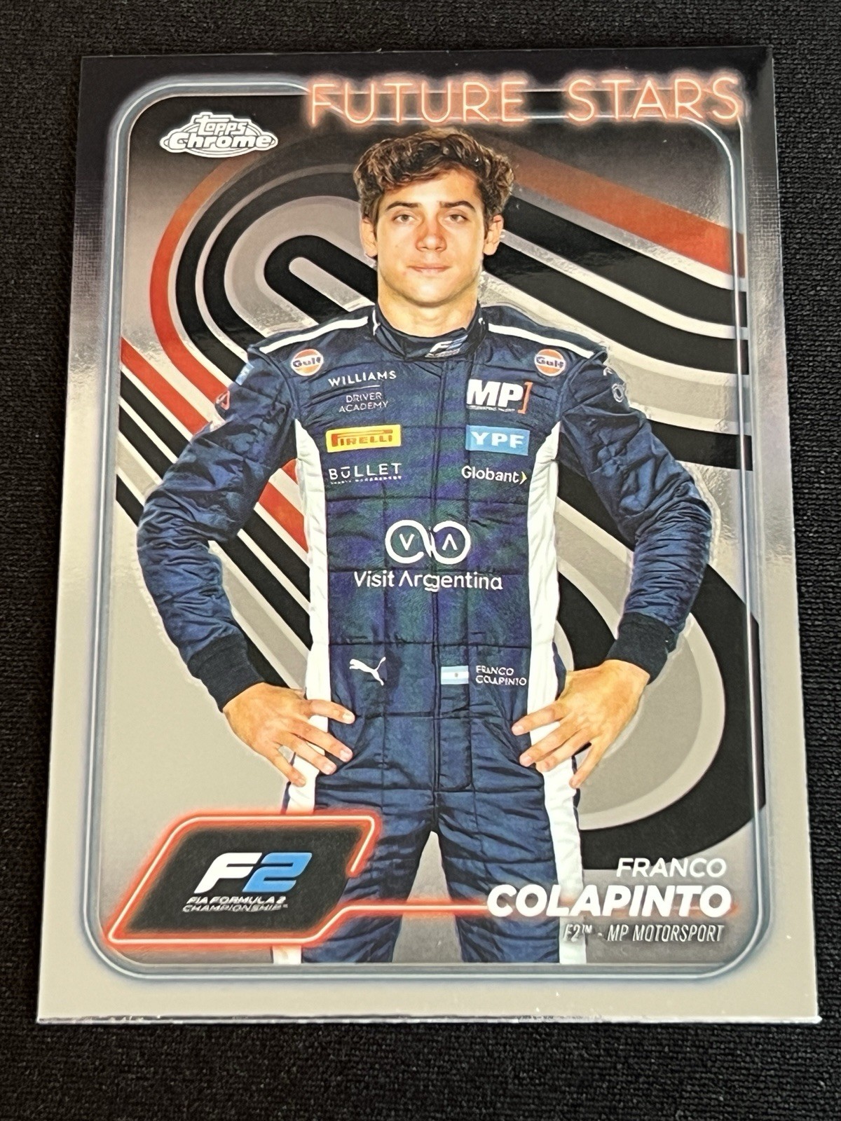2024 Topps Chrome Formula 1 - F2 Drivers Future Stars Franco Colapinto #24 (RC)
