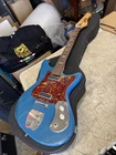 1960s Rare Trump Japan Electric Guitar Blue 2 pickup Kingston sorrento Kawai