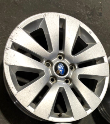 #ad #ad 2015 19 Subaru Outback 17x7 Rim Wheel Stock Silver OEM TPMS amp; Center Cap 8.5 10 $99.00
