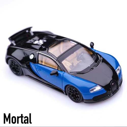 Mortal 1/64 Bugatti Veyron Super Sport Diecast Coche de Juguete Modelo Panda Cerámica Golfo - Imagen 6 de 18