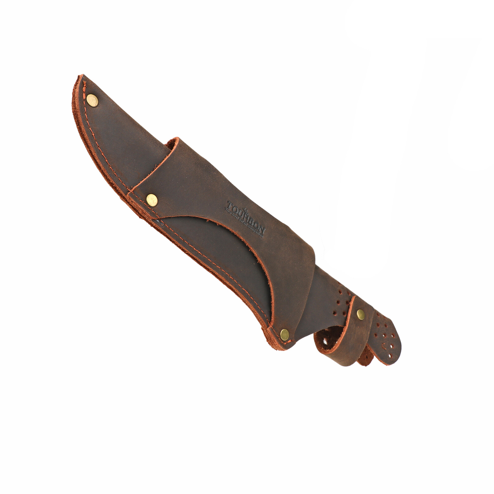 TOURBON Leather 10in Knife Sheath Fixed Blade Protect Tools Carrier Belt Holster