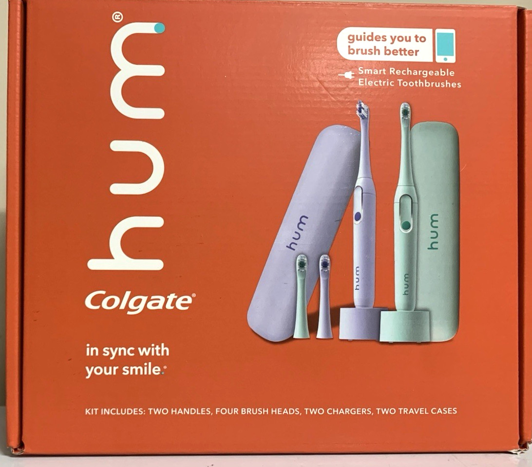 hum by Colgate Electric Toothbrush with Travel Case (2 pk.)